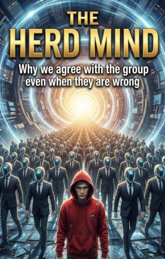 Portada del libro «Herd Mind», de Sarah Line