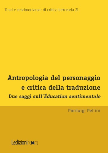 Antropologia del personaggio e critica della traduzione