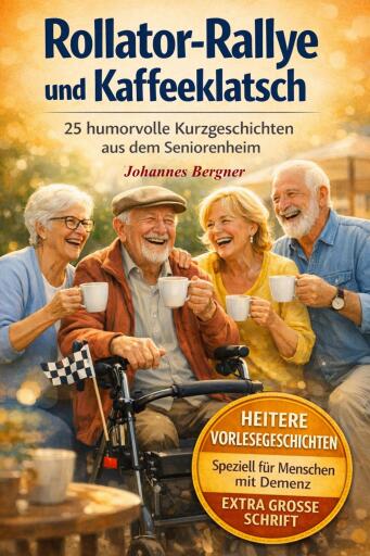 Rollator-Rallye und Kaffeeklatsch: 25 humorvolle Kurzgeschichten aus dem Seniorenheim