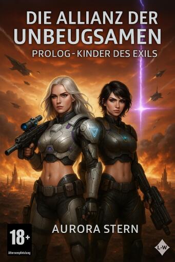 Portada del libro «Die Allianz der Unbeugsamen - Prolog - Kinder des Exils», de Aurora Stern