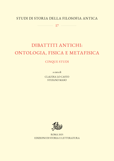 Dibattiti antichi: ontologia, fisica e metafisica