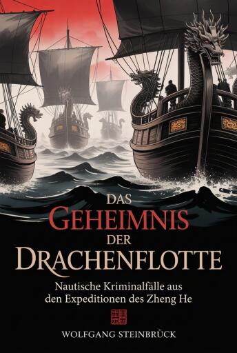 Portada del libro «Das Geheimnis der Drachenflotte», de Wolfgang Steinbrück