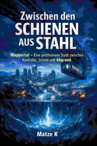 Zwischen den Schienen aus Stahl