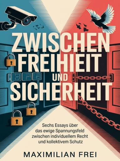 Portada del libro «Zwischen Freiheit und Sicherheit», de Maximilian Frei