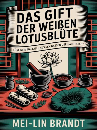 Portada del libro «Das Gift der weißen Lotusblüte», de Mei-Lin Brandt