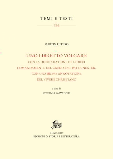 Uno libretto volgare