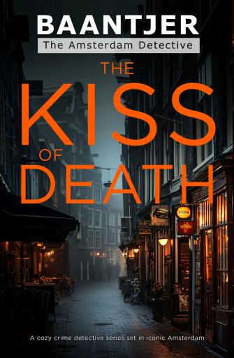 Portada del libro «The Kiss of Death», de Baantjer,