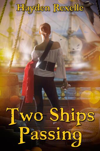Portada del libro «Two Ships Passing», de Hayden Rexelle