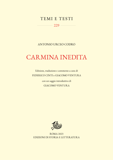 Carmina inedita