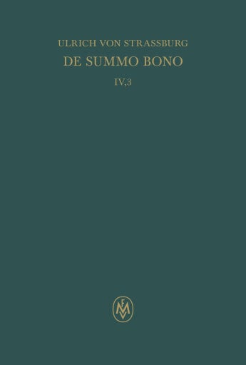De summo bono. Liber IV, Tractatus 3