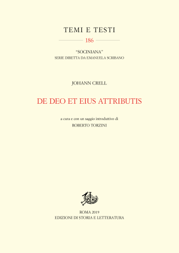 De Deo et eius attributis