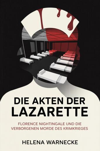Portada del libro «Die Akten der Lazarette», de Helena Warnecke