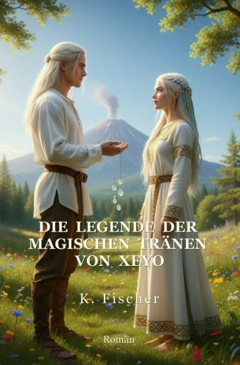 Portada del libro «Die Legende der magischen Tränen von Xeyo»