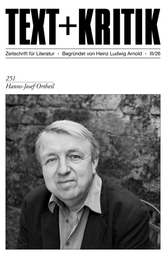 TEXT + KRITIK 251 - Hanns-Josef Ortheil