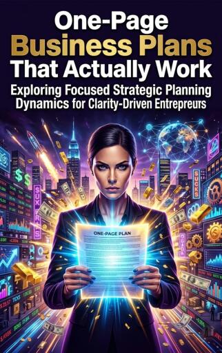 One-Page Business Plans That Actually Work