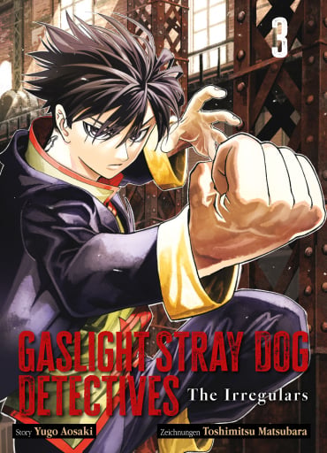 Portada del libro «Gaslight Stray Dog Detectives - Band 3», de Yugo Aosaki