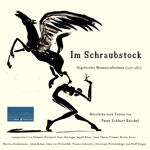 Portada del audiolibro «Im Schraubstock», de Peter Eckhart Reichel