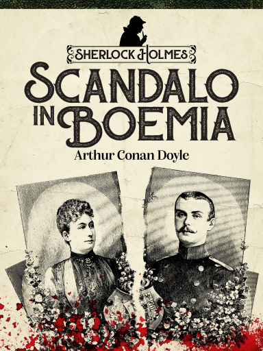 Portada del libro «Scandalo in Boemia», de Arthur Conan Doyle