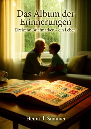 Portada del libro «Das Album der Erinnerungen», de Heinrich Sommer