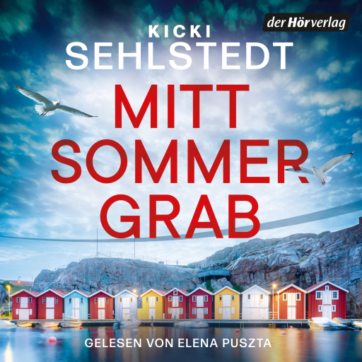 Portada del audiolibro «Mittsommergrab», de Kicki Sehlstedt