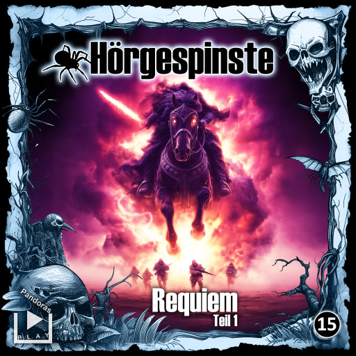 Portada del audiolibro «Hörgespinste 15 - Requiem Teil 1», de Hajo Bremer