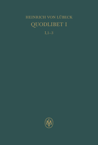 Quodlibet primum