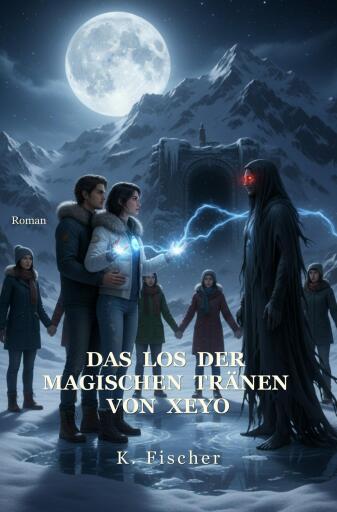 Portada del libro «Das Los der magischen Tränen von Xeyo», de Katica Fischer