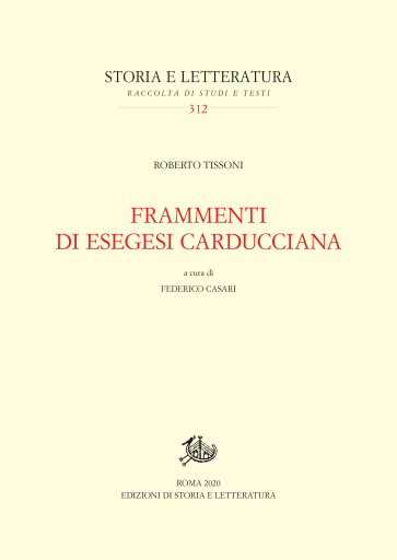 Frammenti di esegesi carducciana