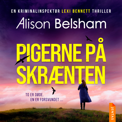 Portada del audiolibro «Pigerne på skrænten», de Alison Belsham