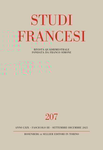 Studi Francesi 207