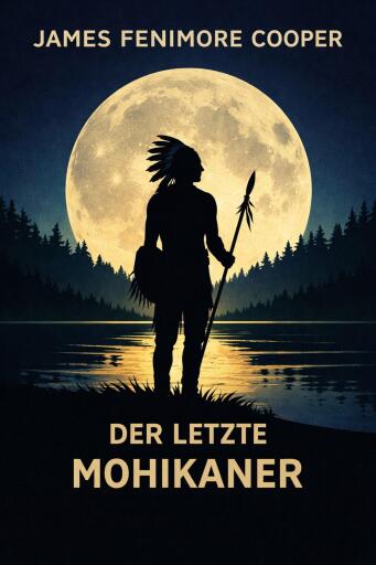 Portada del libro «Der Letzte Mohikaner», de James Fenimore Cooper