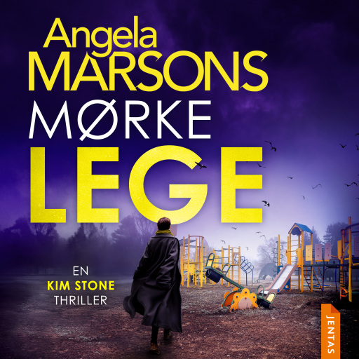 Portada del audiolibro «Mørke lege», de Angela Marsons