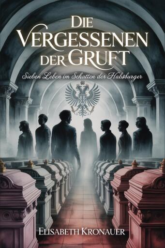 Portada del libro «Die Vergessenen der Gruft», de Elisabeth Kronauer