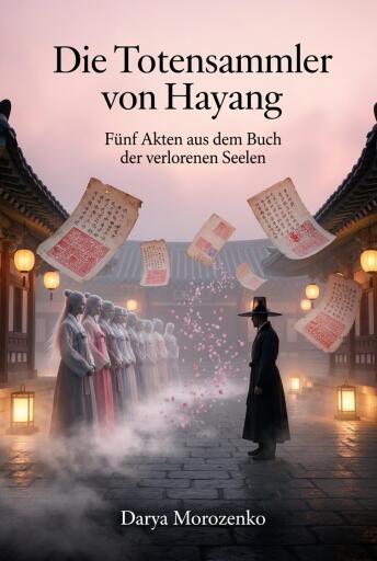 Portada del libro «Die Totensammler von Hanyang», de Darya Morozenko