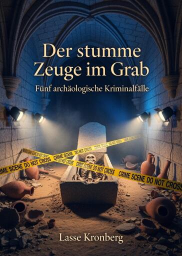 Portada del libro «Der stumme Zeuge im Grab», de Lasse Kronberg