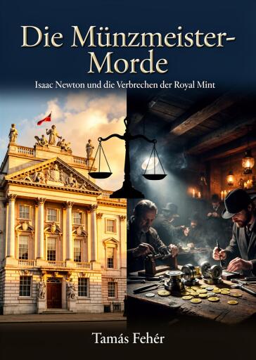 Portada del libro «Die Münzmeister-Morde», de Tamás Fehér