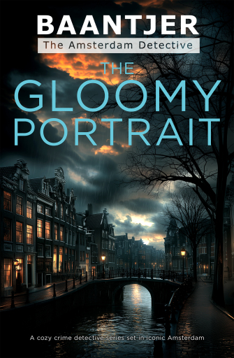 Portada del libro «The Gloomy Portrait», de A.C. Baantjer