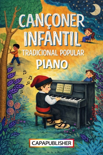 Cançoner català tradicional popular infantil per a piano