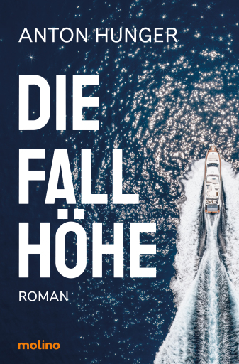 Portada del libro «Die Fallhöhe», de Anton Hunger