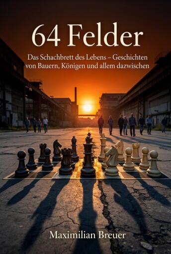 Portada del libro «64 Felder», de Maximilian Breuer