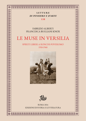 Portada del libro «Le muse in Versilia», de Fabrizio Alberti, Francesca Bugliani Knox
