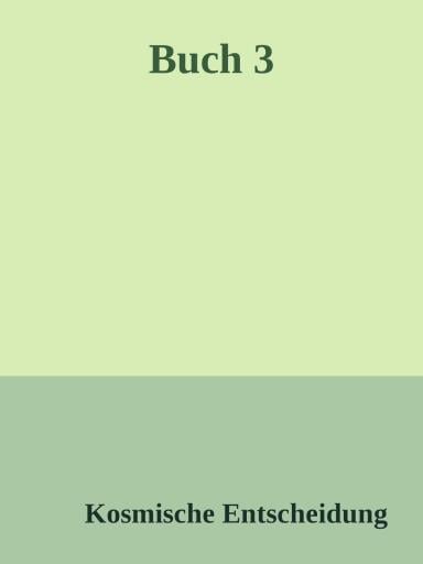 Kosmische Entscheidung