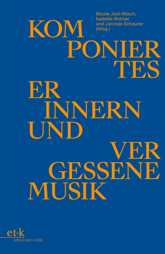 Komponiertes Erinnern und vergessene Musik