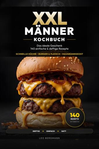 Portada del libro «XXL Männer-Kochbuch»