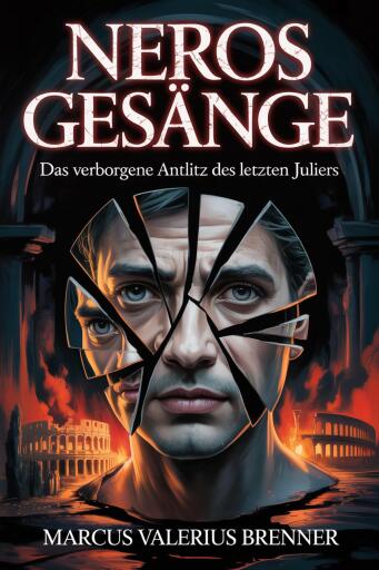 Portada del libro «Neros Gesänge», de Marcus Valerius Brenner