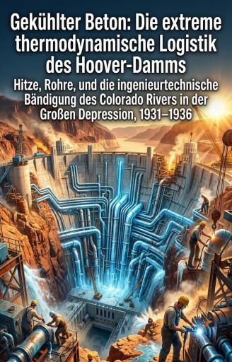 Gekühlter Beton: Die extreme thermodynamische Logistik des Hoover-Damms