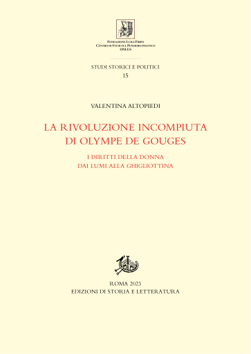 La rivoluzione incompiuta di Olympe de Gouges