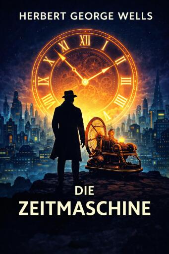 Portada del libro «Die Zeitmaschine», de H.G. Wells