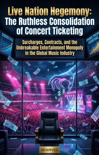 Live Nation Hegemony: The Ruthless Consolidation of Concert Ticketing