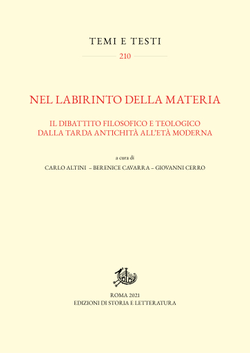 Nel labirinto della materia